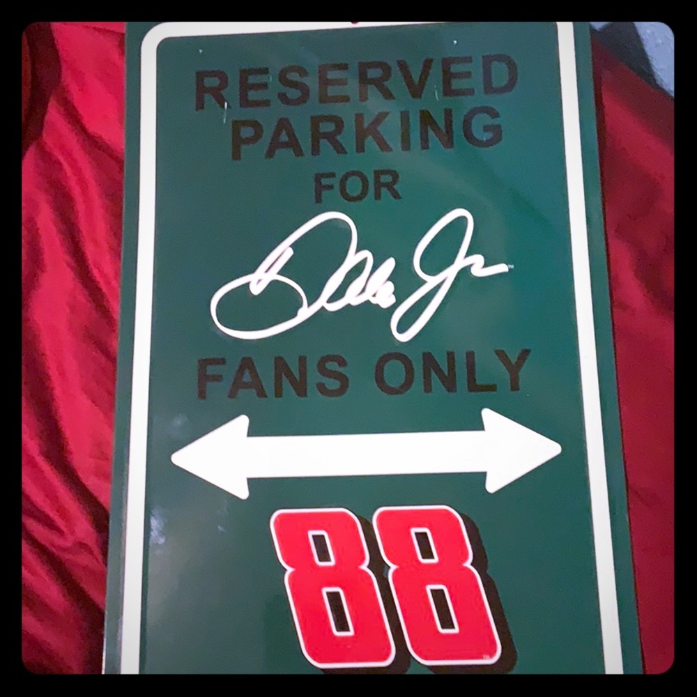 dale earnhardt jr fans only sign